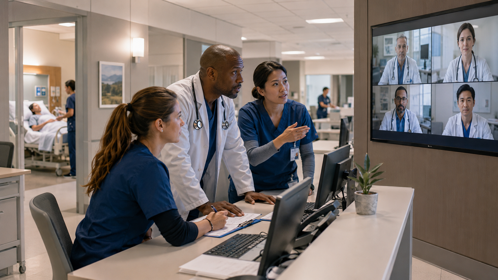 Providers consulting virtually