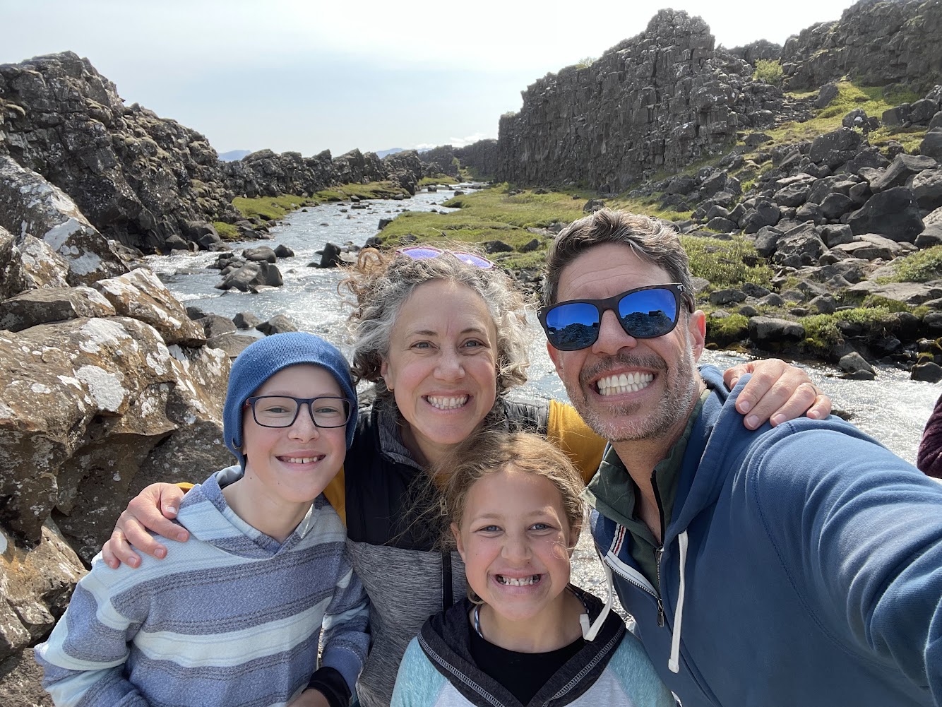 Carrie Henning-Smith and family