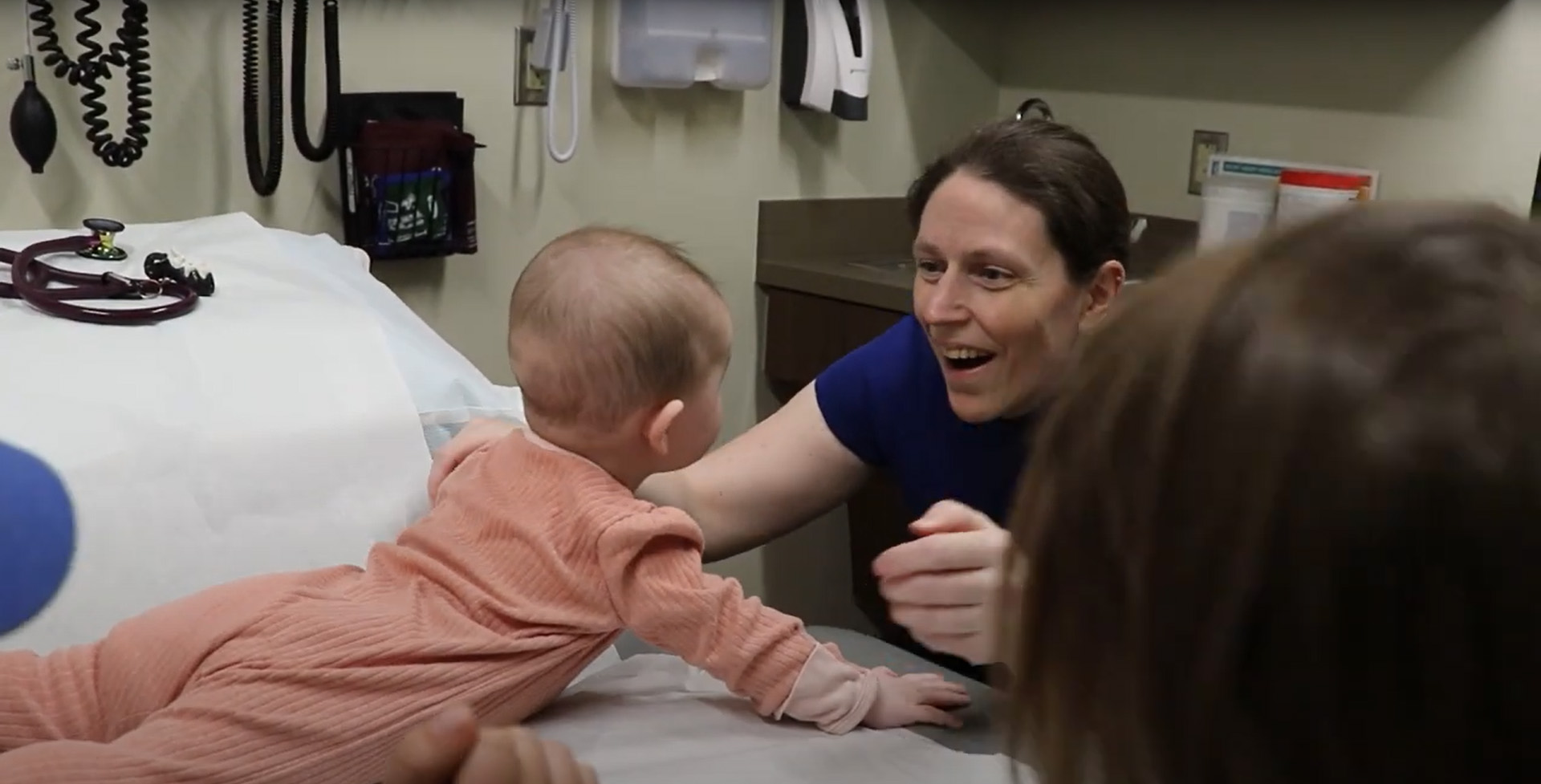 Amanda Achterman practicing pediatrics